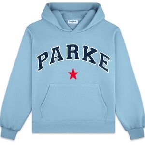 Parke blue hoodie size L/XL